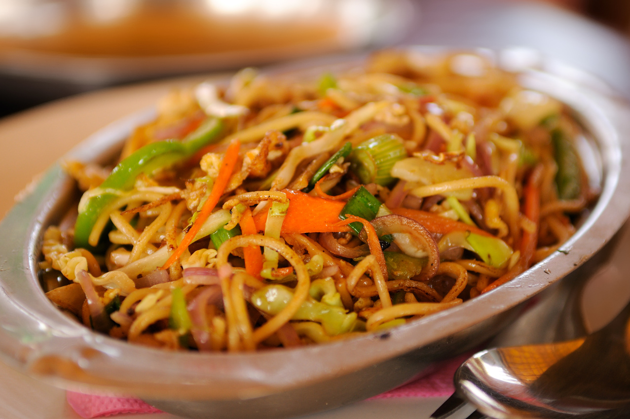 Chicken Fried Hakka Noodles