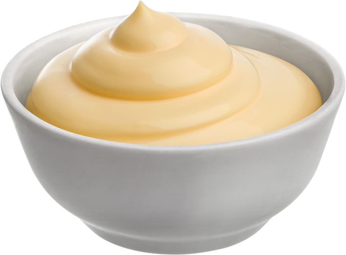 Bowl of Mayonnaise Cutout