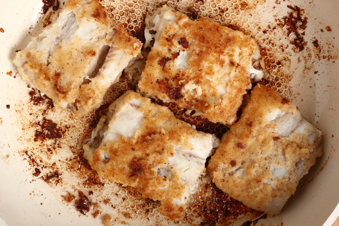 Frying Fish Fillet Block, Alaska Pollock.