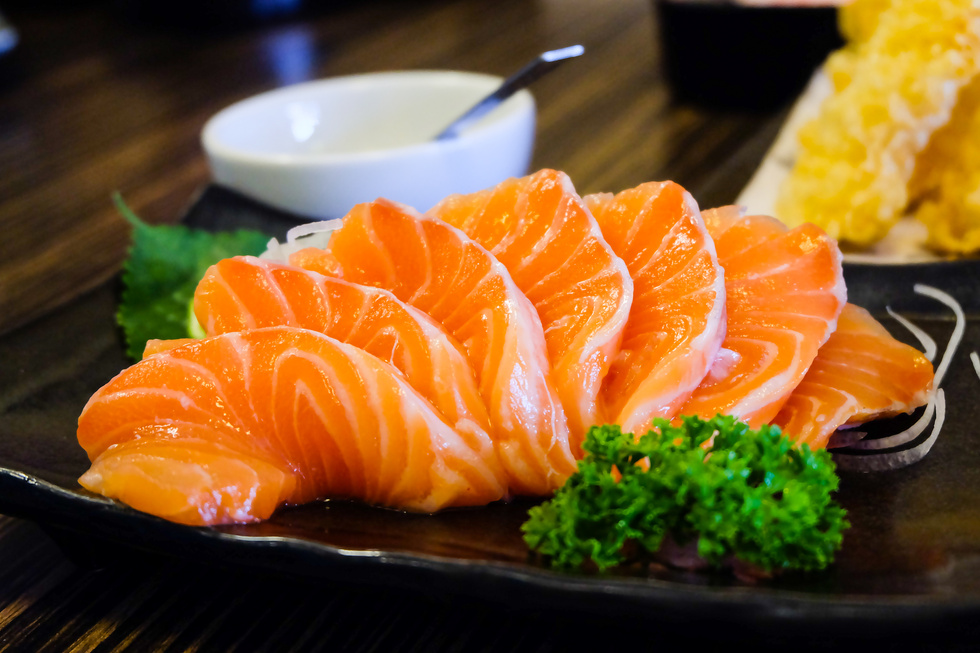 Salmon Sashimi