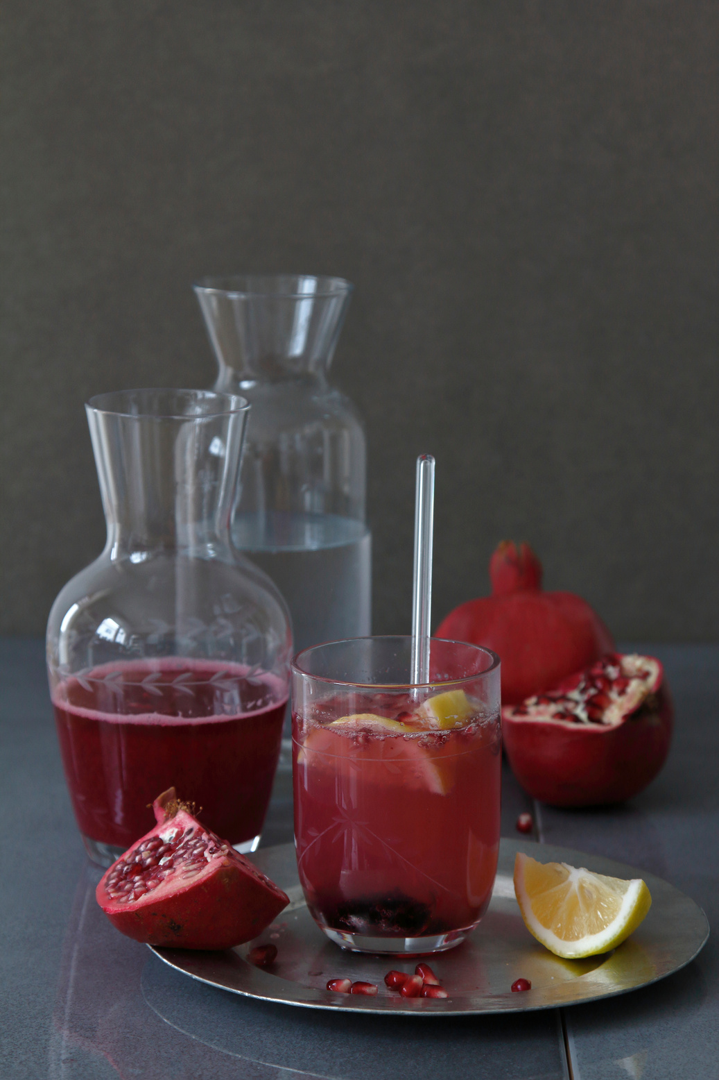 delicious and healthy pomegranate syrup