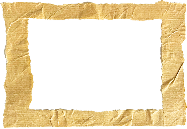 Rectangle Ripped Paper Style Frame